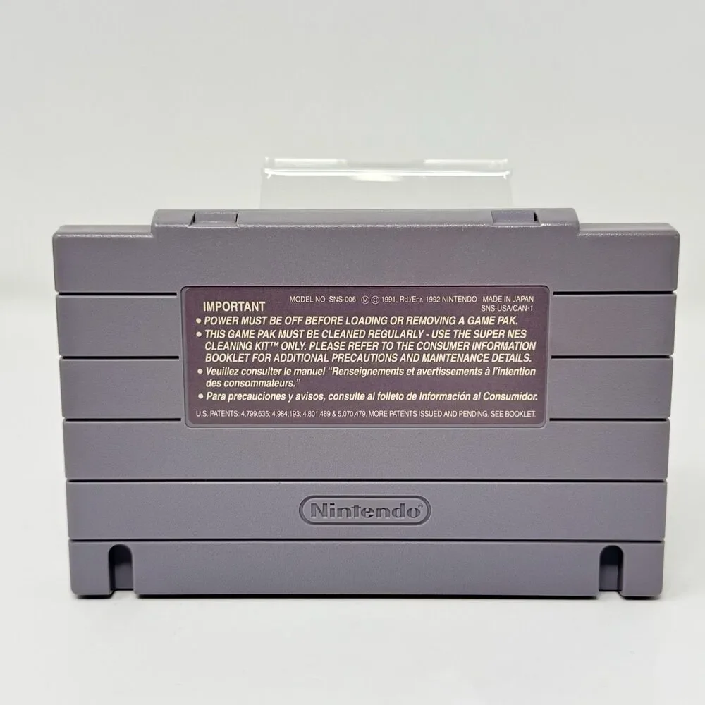Arkanoid Doh It Again Nintendo Super NES SNES Complete CIB Poster Tested